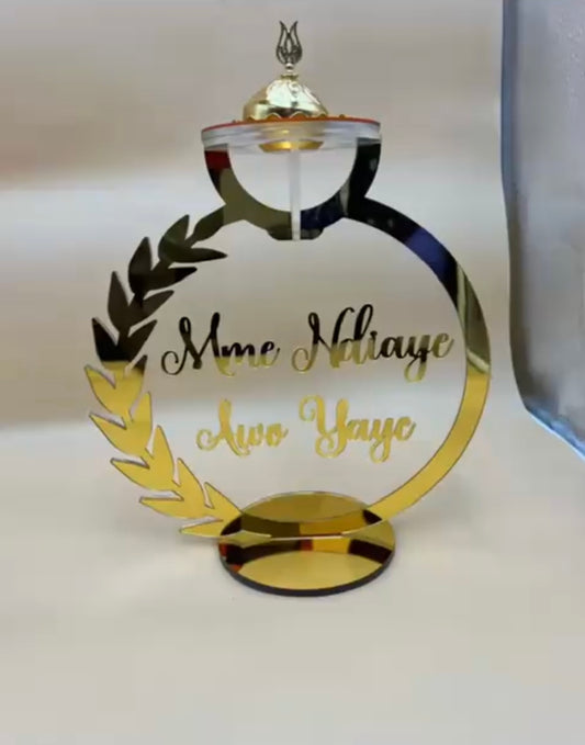 Brûleur d’Encens à Charbon Personnalisable