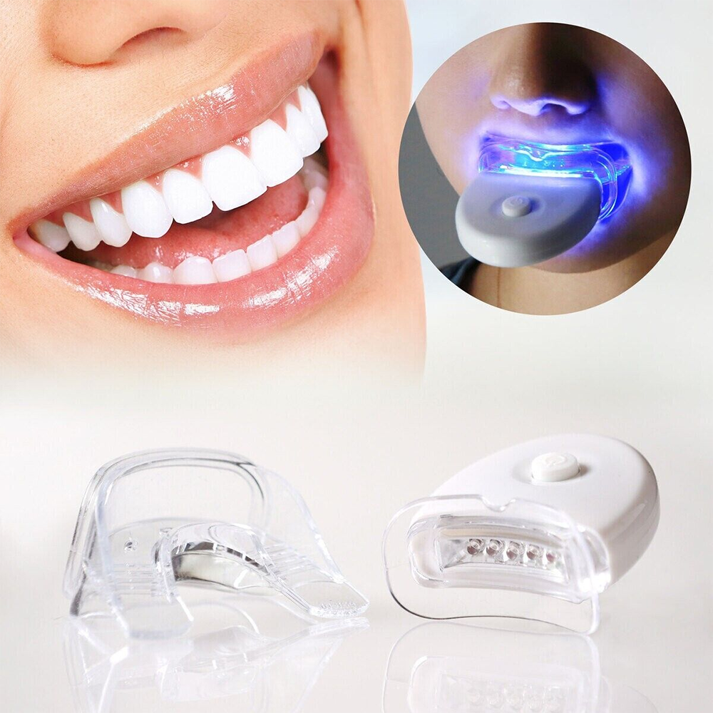 Kit de Blanchiment Dentaire LED AfroSmile™ – Sourire Plus Blanc à Domicile